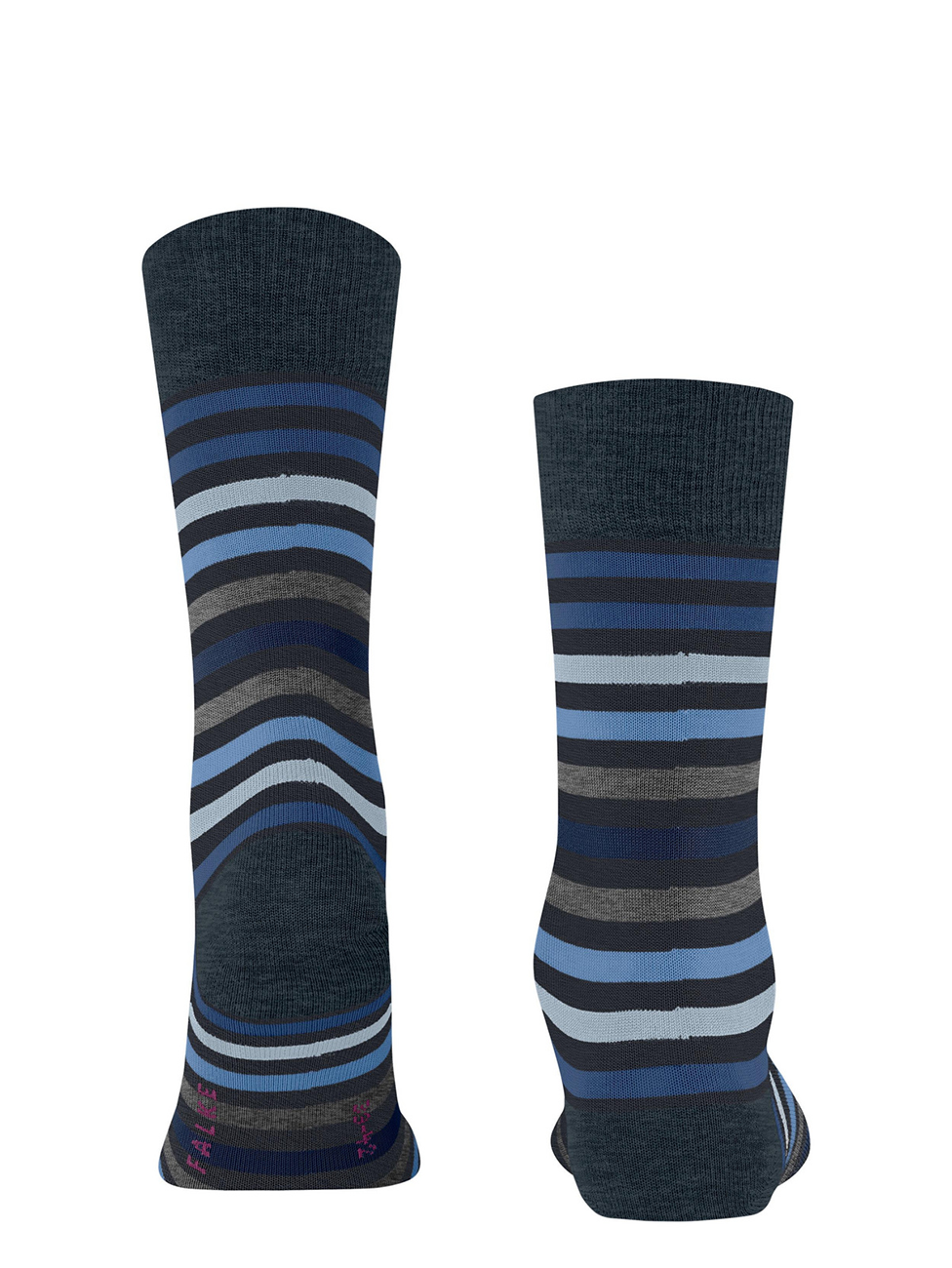 FALKE Tinted Stripe Wool Men Socks