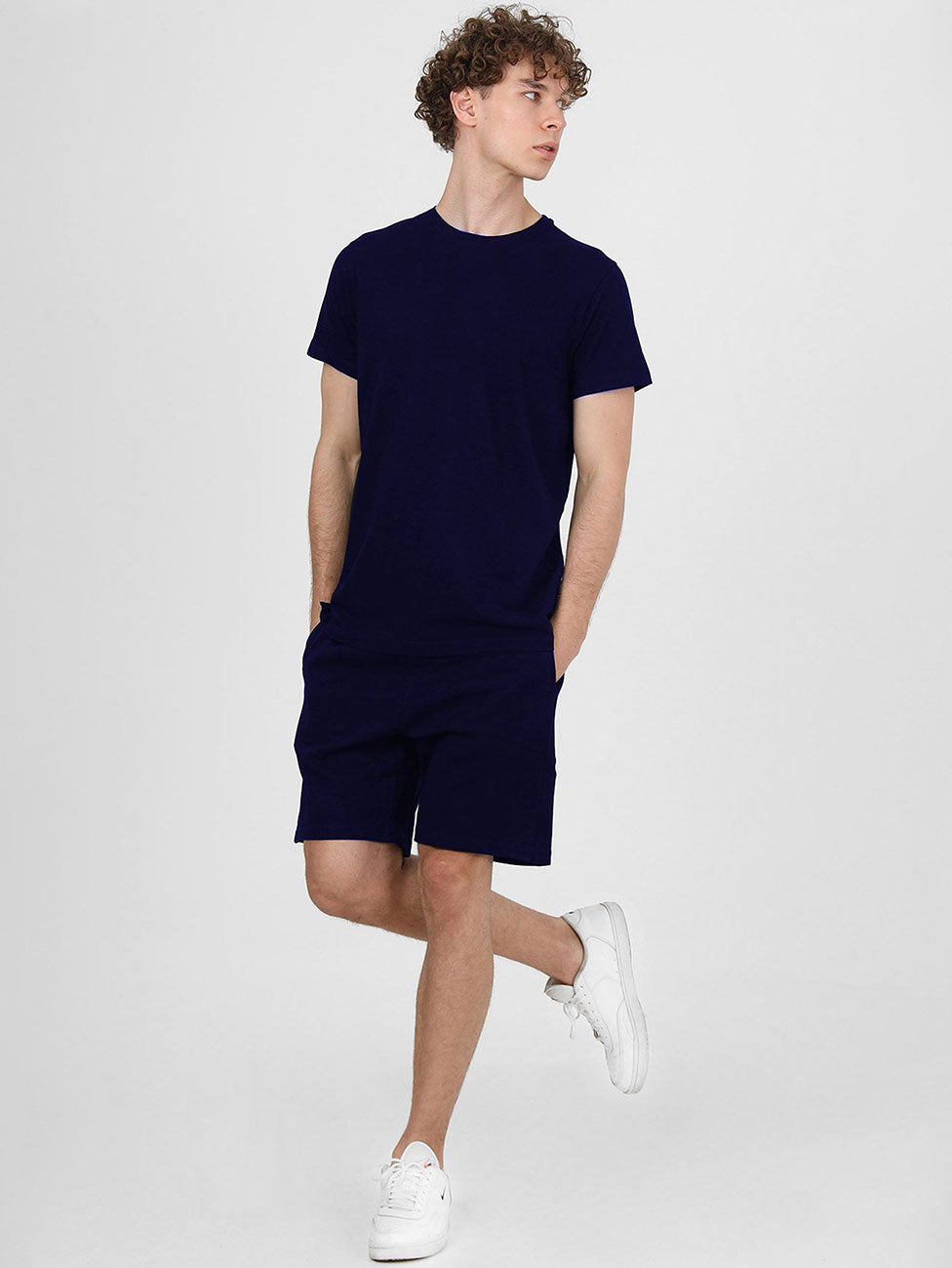 John Frank Basic T-Shirt Pique - Black