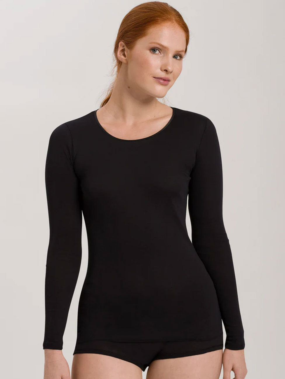 HANRO Seamless Long Sleeve Women Shirt