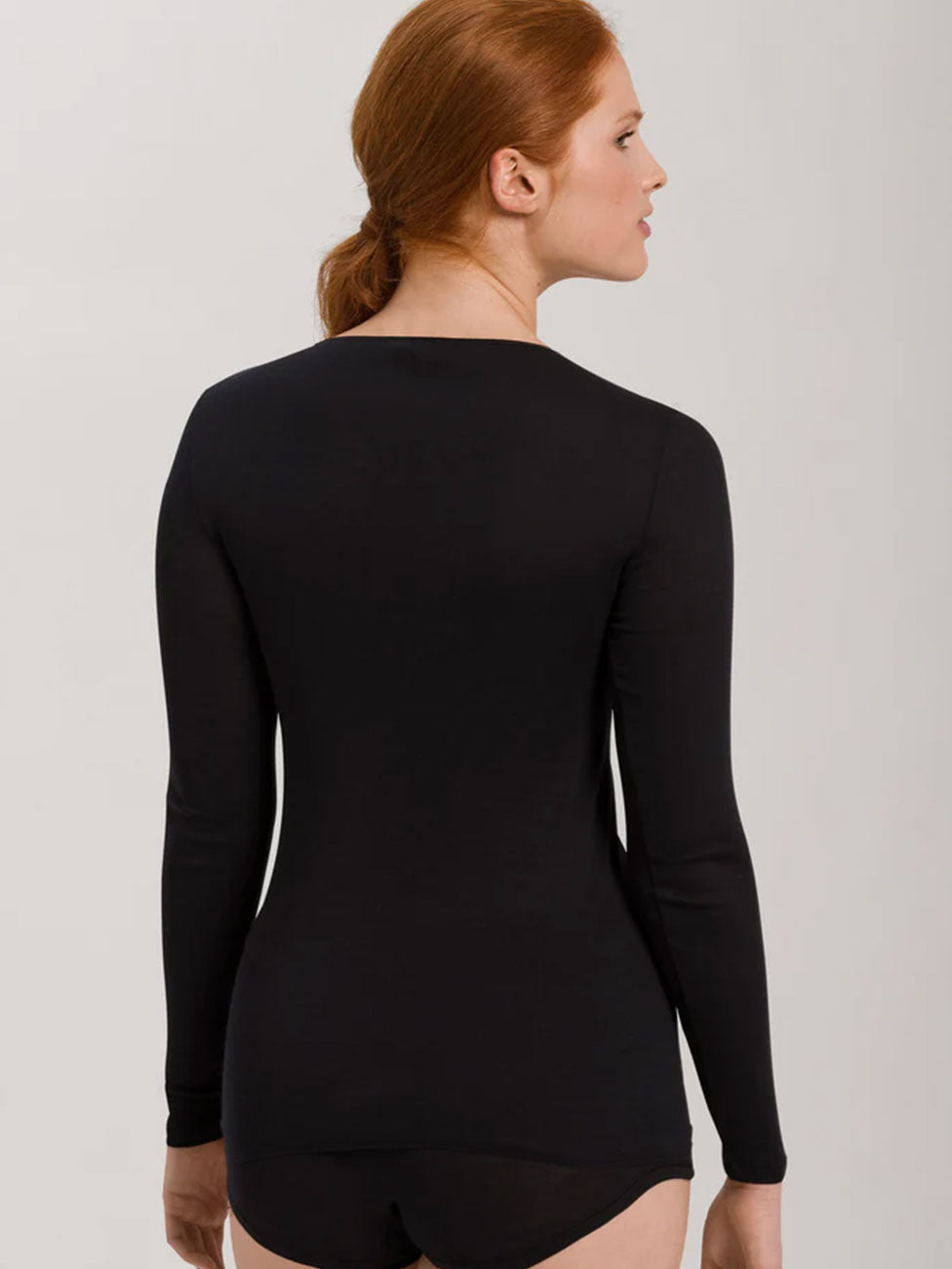 HANRO Seamless Long Sleeve Women Shirt