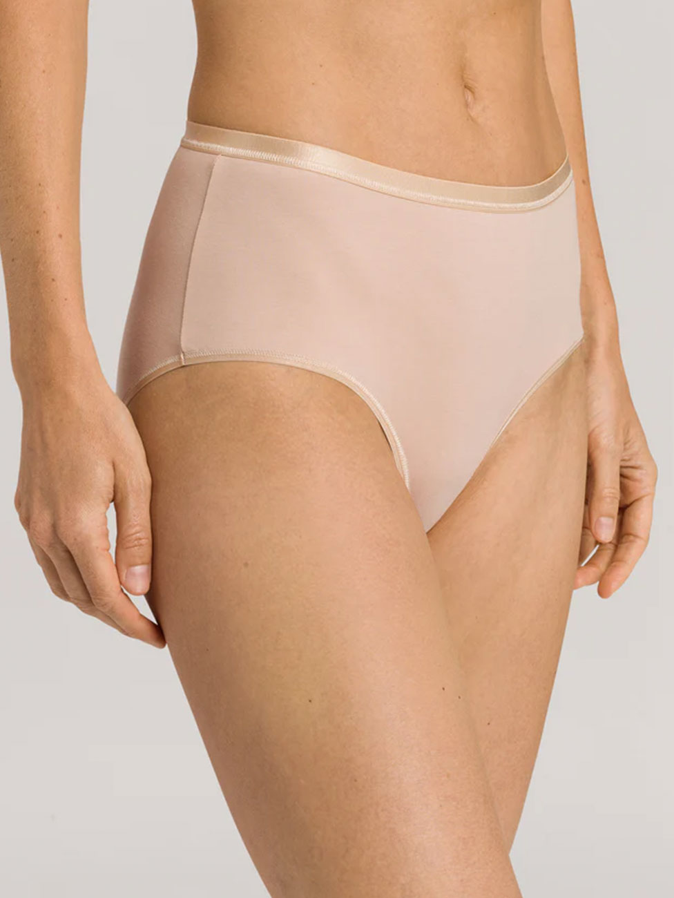 HANRO Perfectly Nude Cotton Velvet Women Midi Briefs