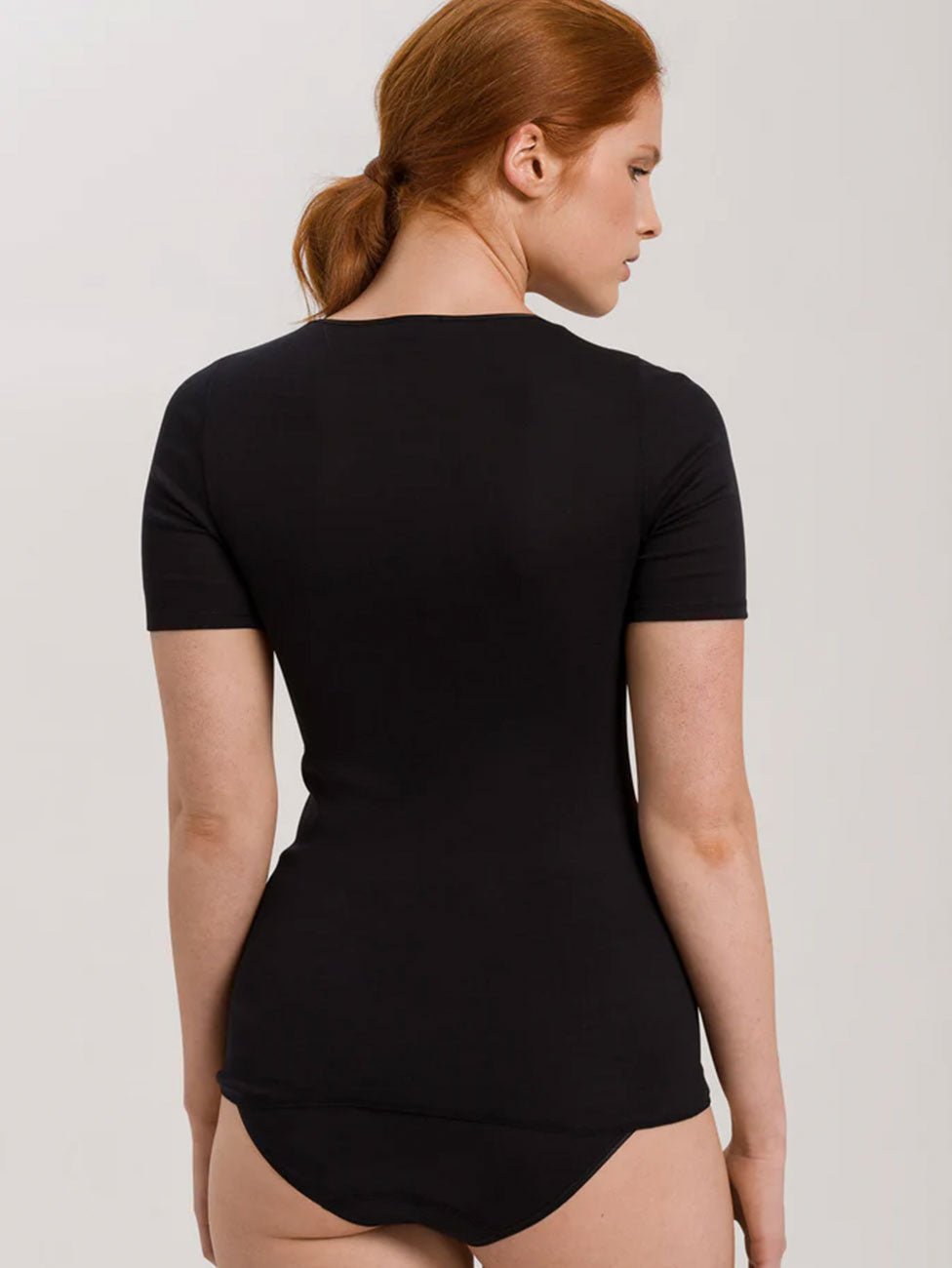 HANRO Seamless Short Sleeve Women Shirt