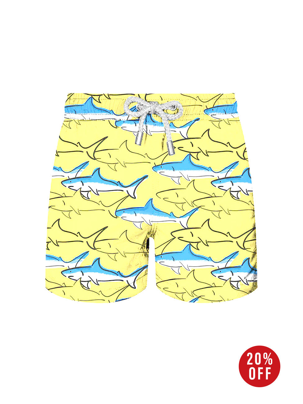 John Frank Kids All Over Printed Swim Shorts - Mako