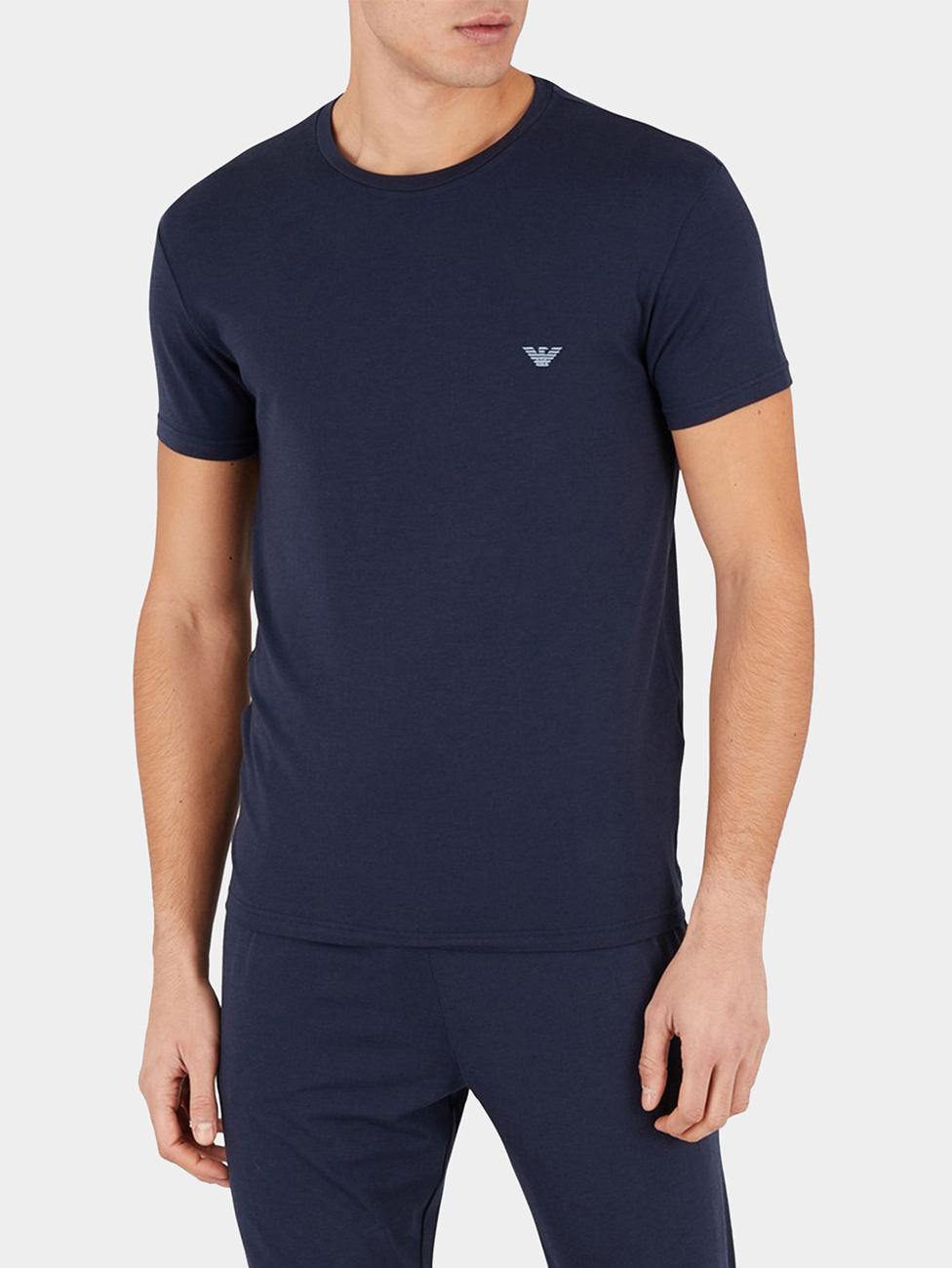 Emporio Armani Knit Crew Neck T-Shirt