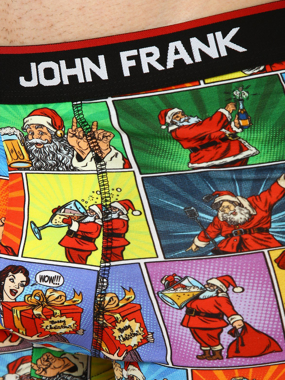 John Frank Comic Santa Boxer