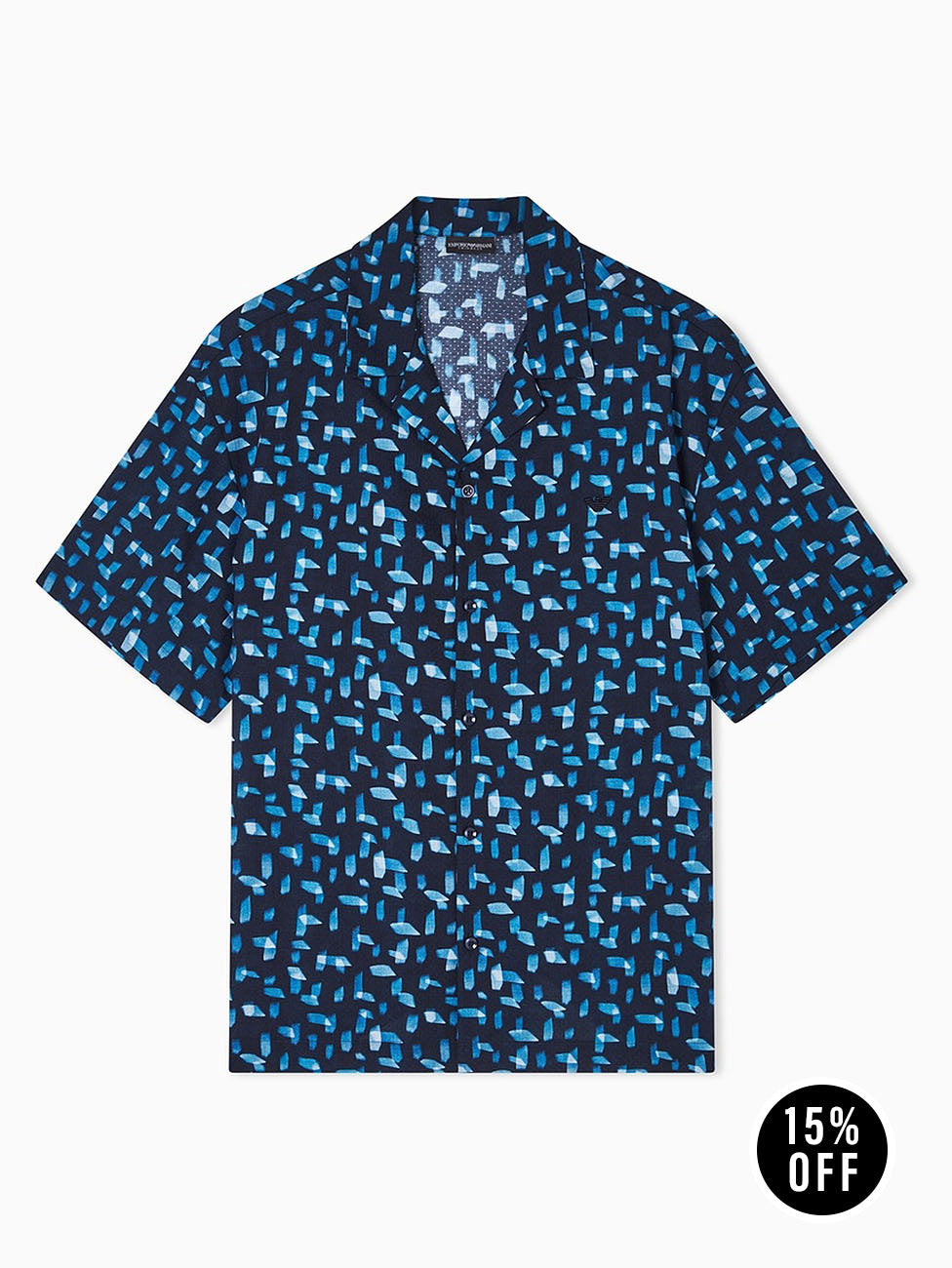 Emporio Armani Abstract Pattern Shirt