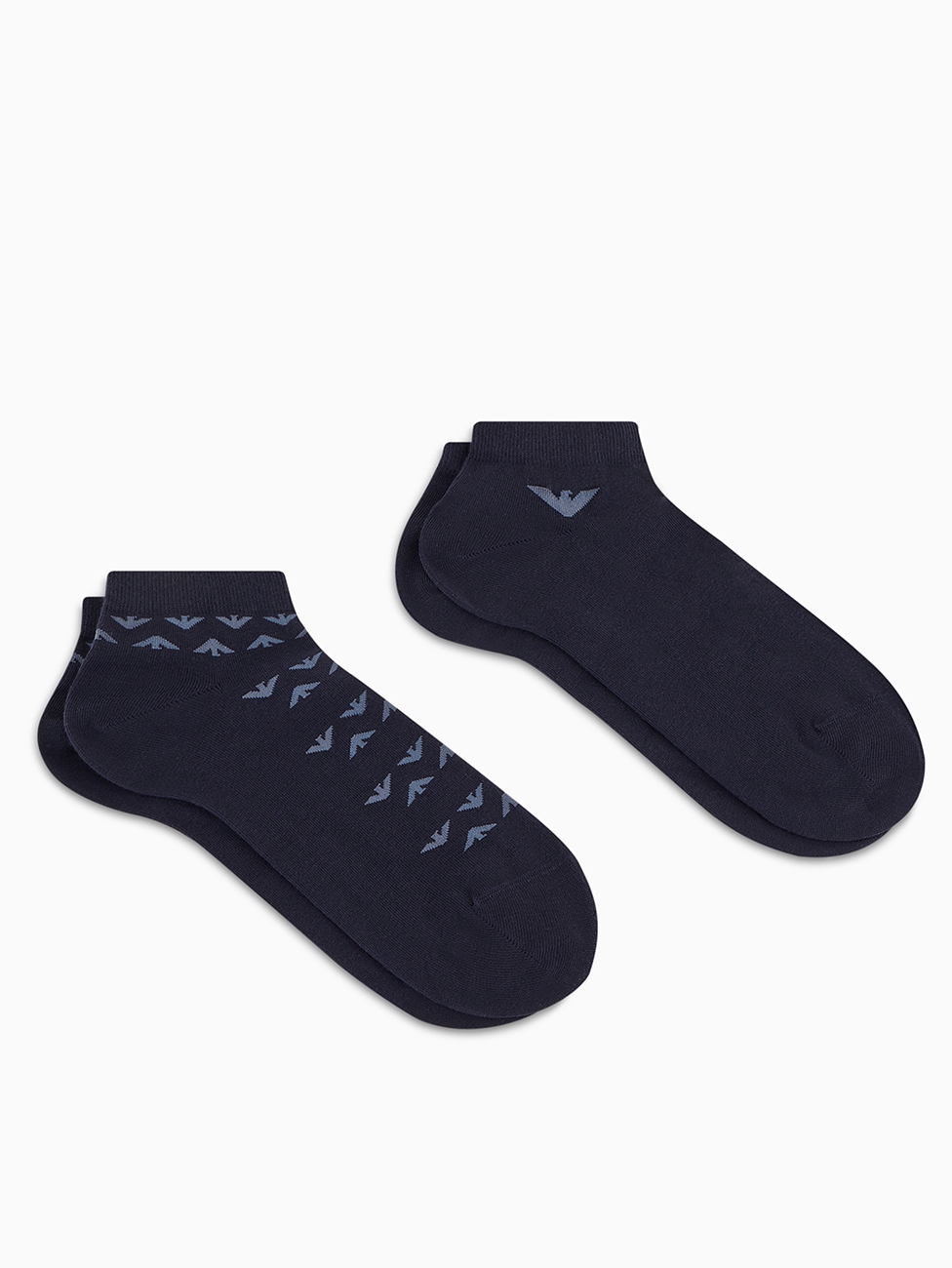 Emporio Armani Jacquard Eagle Logo Men's Socks (Pack of 3)