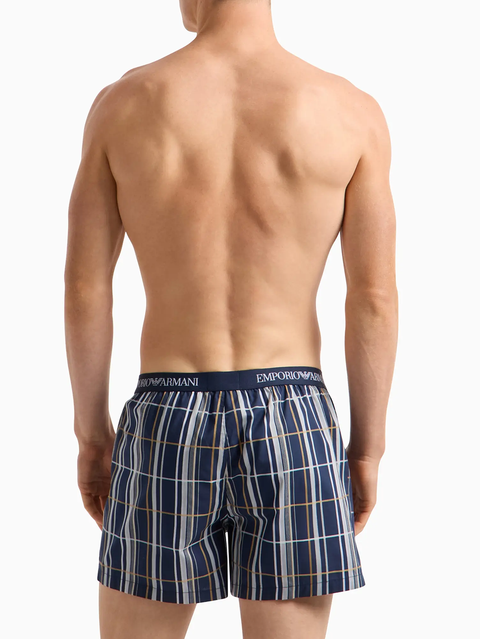 Emporio Armani Men's Woven Boxer