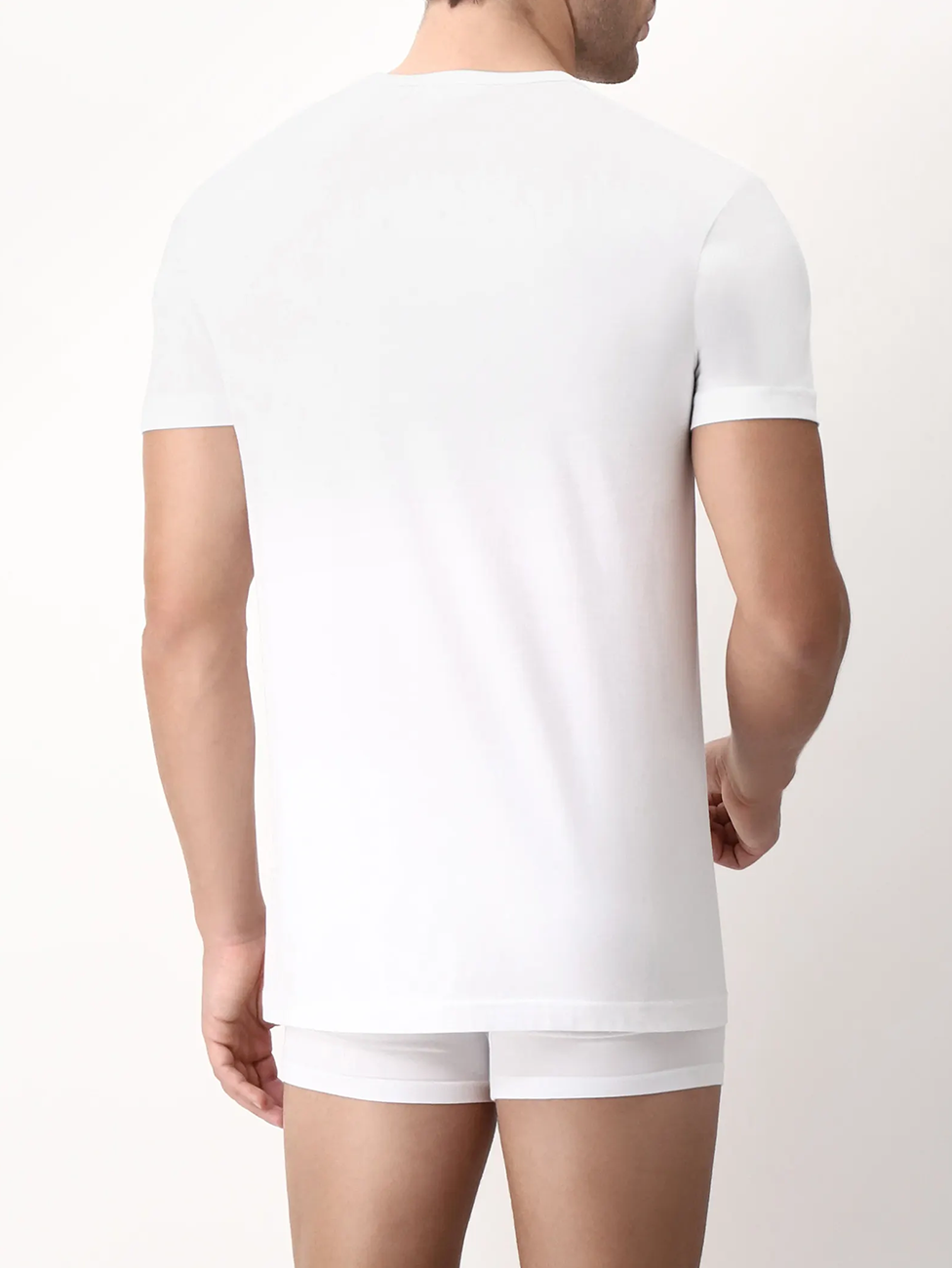 CAGI Natural Comfort Cotton Crew-neck T-Shirt