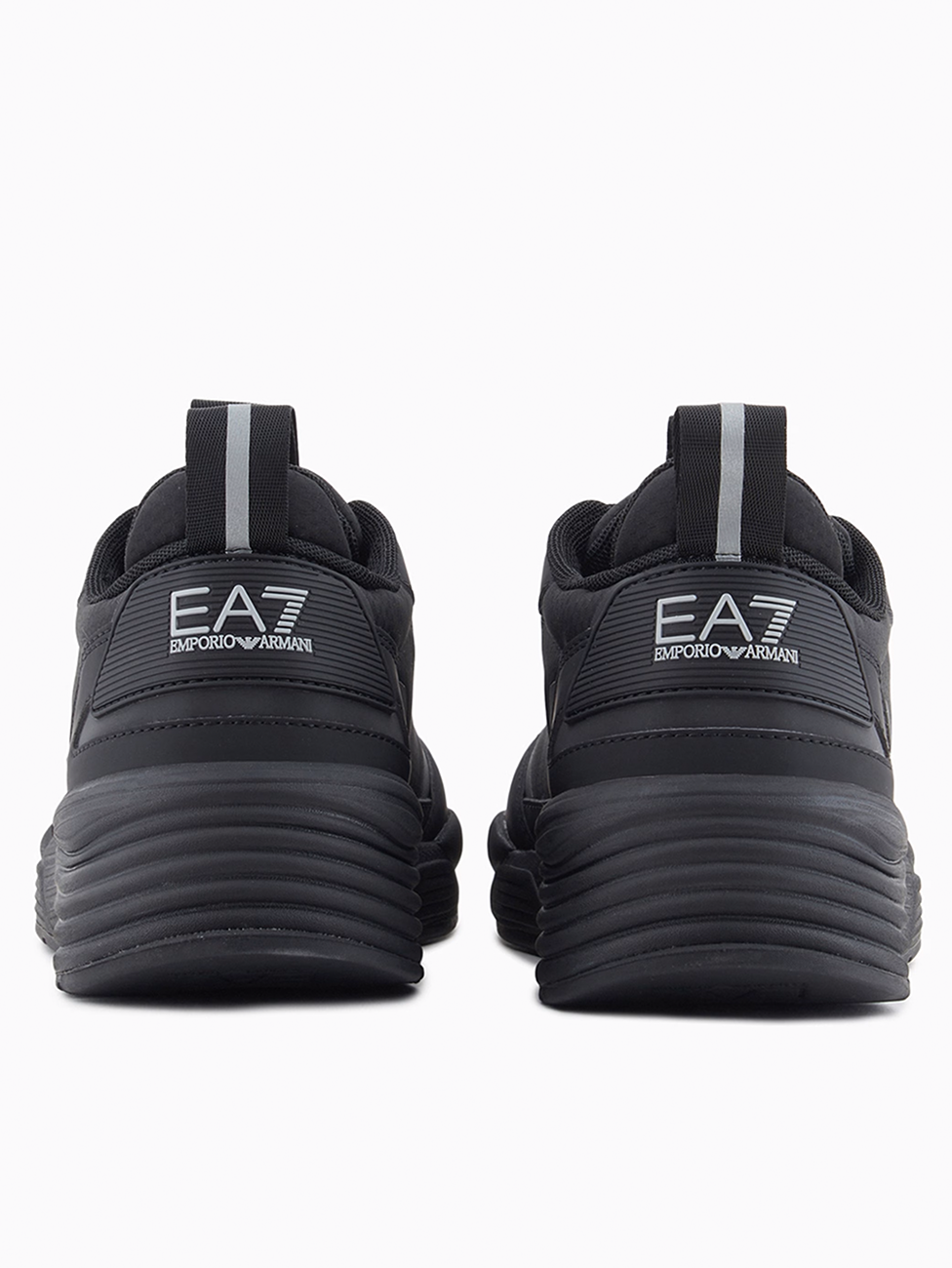 EA7 Triple Black Ace Runner Hexagon Sneakers