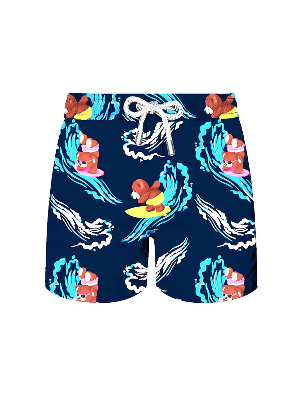John Frank Kids All Over Printed Swim Shorts - Surfer