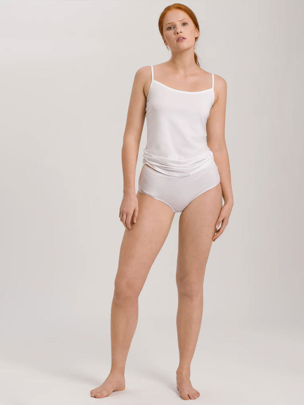 HANRO Perfectly Nude Cotton Velvet Women Midi Briefs