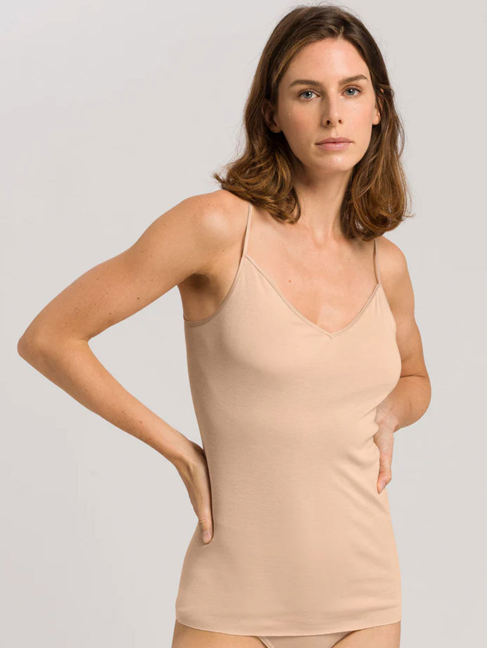 HANRO Seamless Spaghetti Top