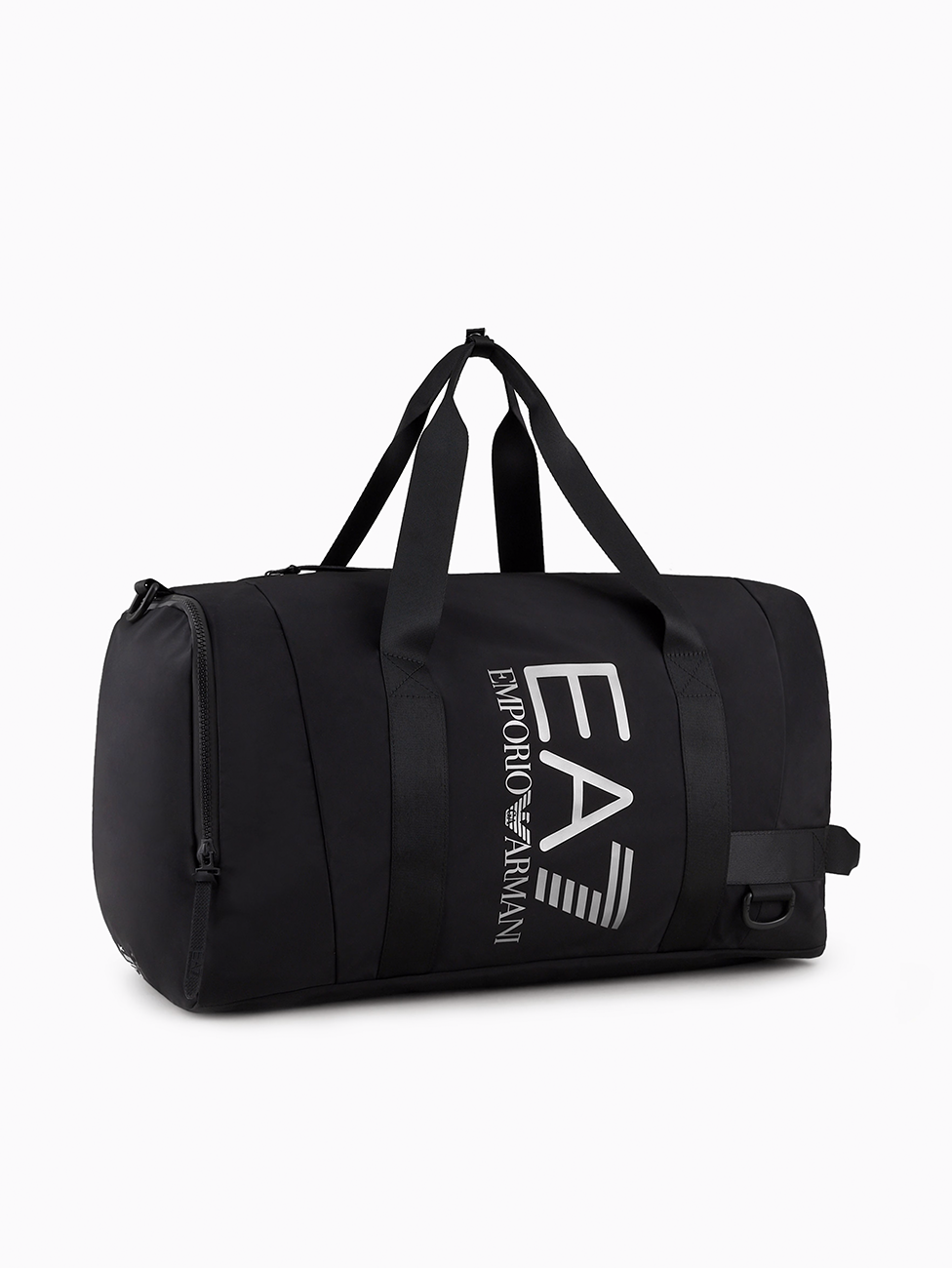 EA7 Technical-fabric Duffel Bag with Oversized Logo
