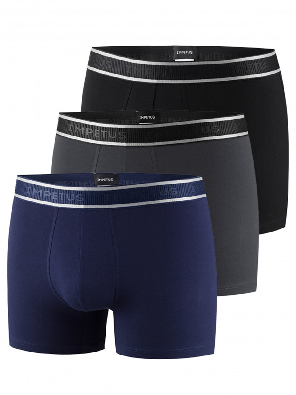 Impetus Cotton Stretch Men's Boxers (Pack of 3)