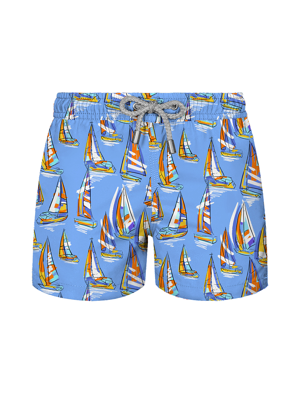 John Frank Kids All Over Printed Swim Short Maine