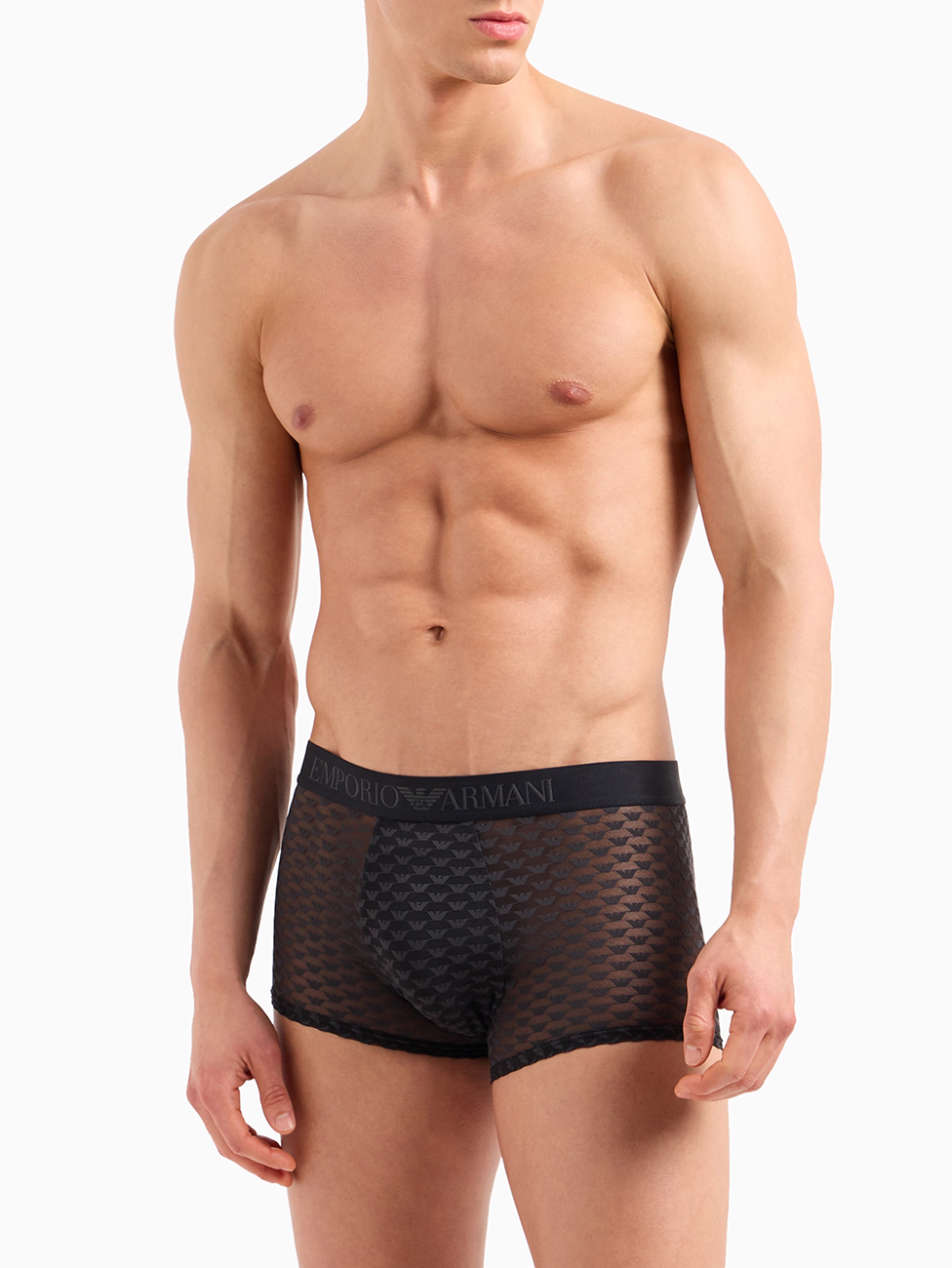 Emporio Armani Jacquard Men's Boxer Briefs