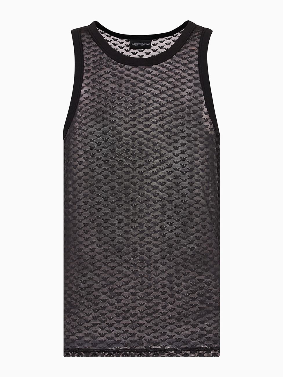 Emporio Armani Jacquard Men's Tank Top