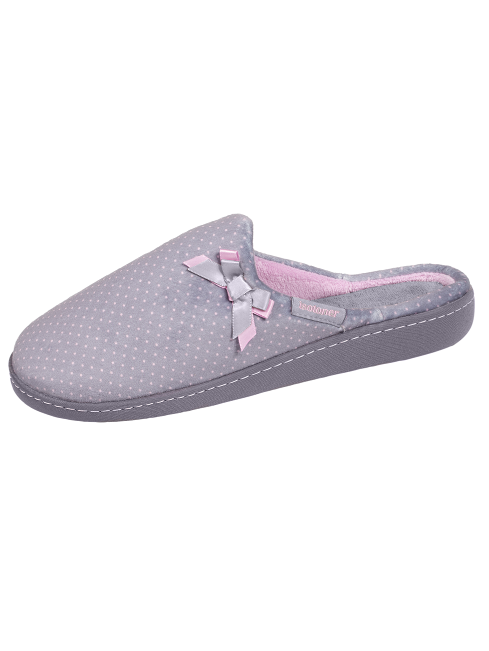 Isotoner Women's Flat Mule Slippers