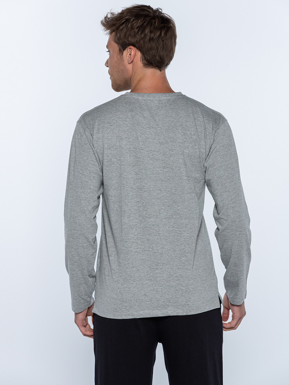 Punto Blanco Basix Long-sleeved V-neck T-shirt