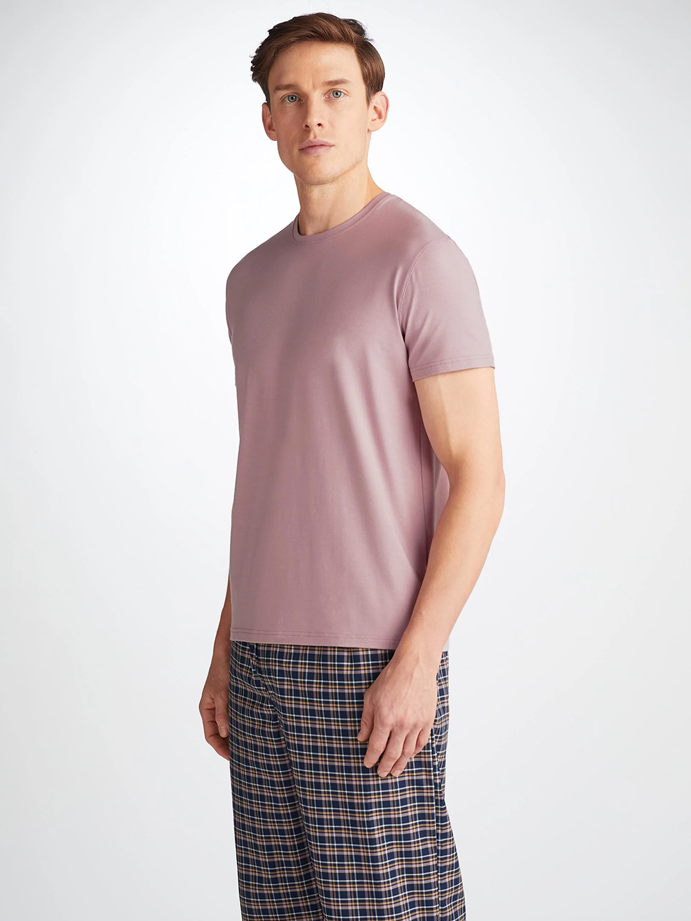 Derek Rose Basel Micro Modal Stretch Men's T-Shirt