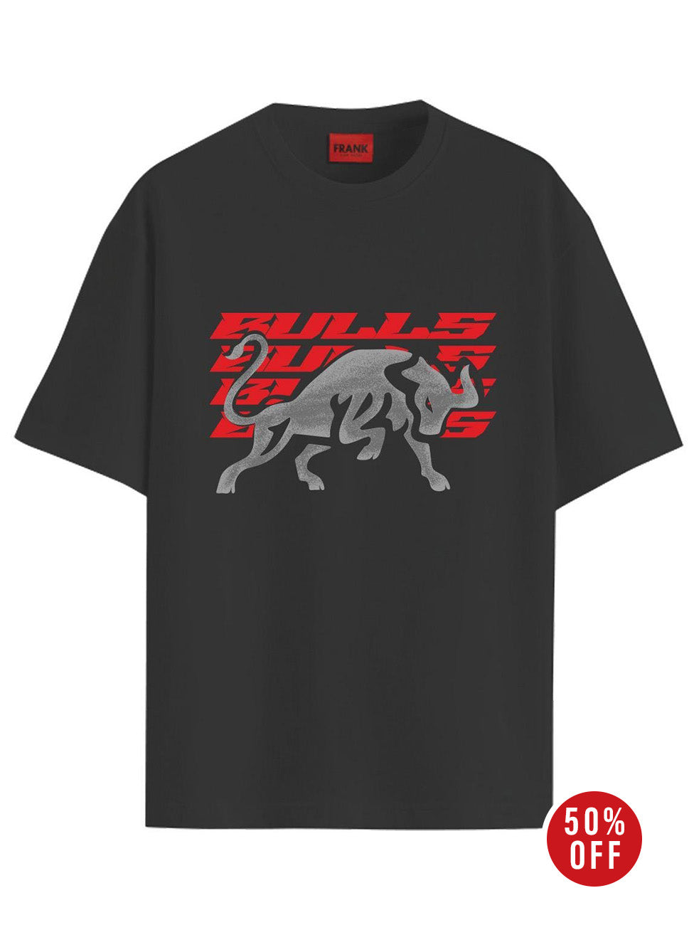 John Frank Bull Printed T-Shirt