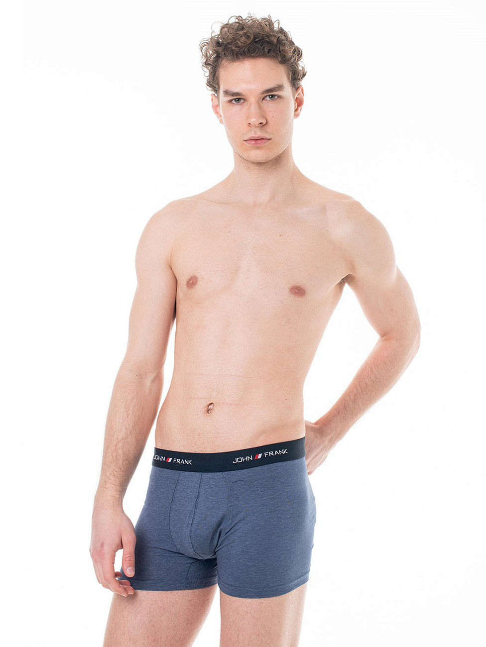 John Frank Men's Colored Boxer