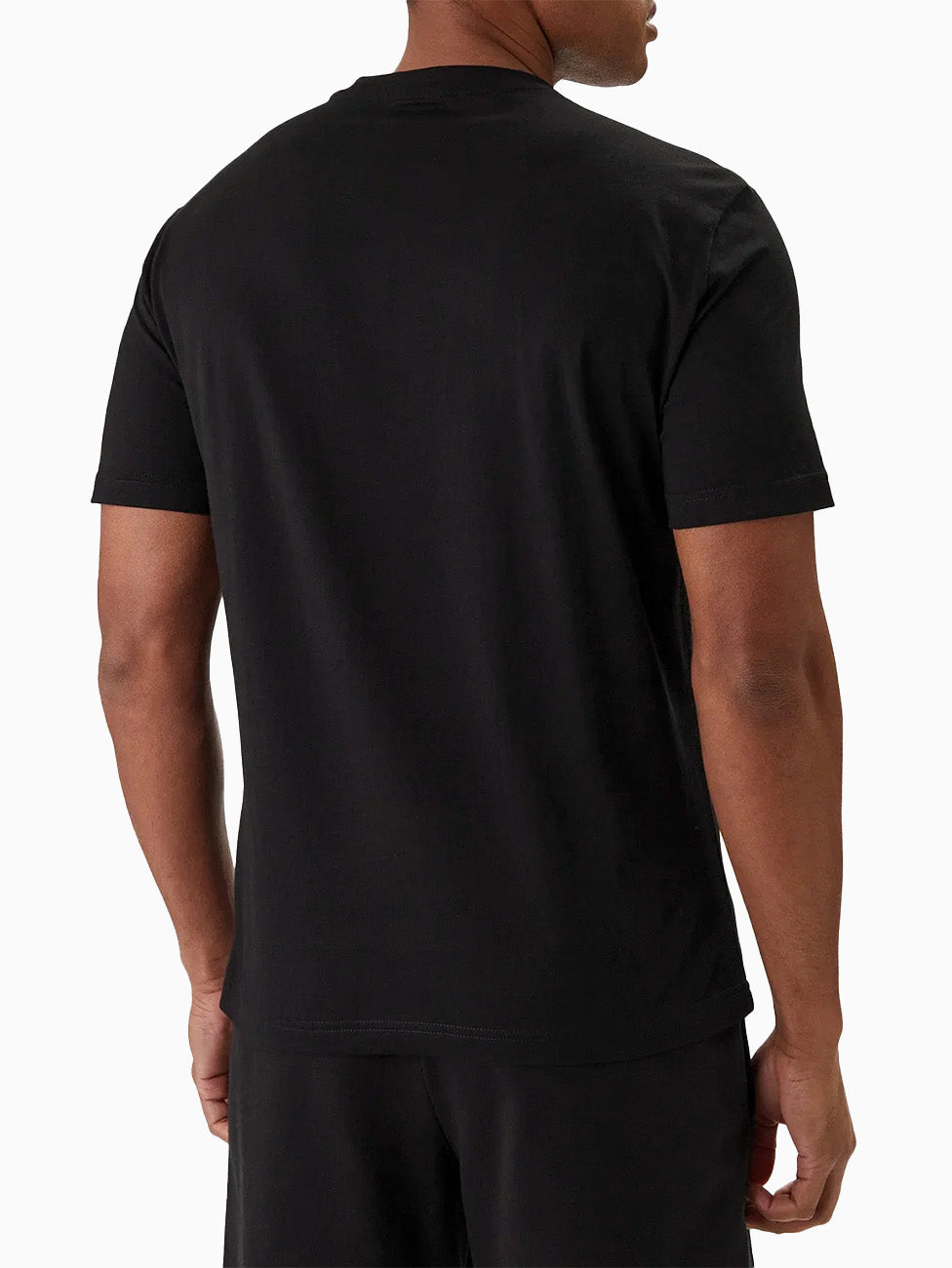 EA7 Visibility Stretch-Cotton Logo T-Shirt