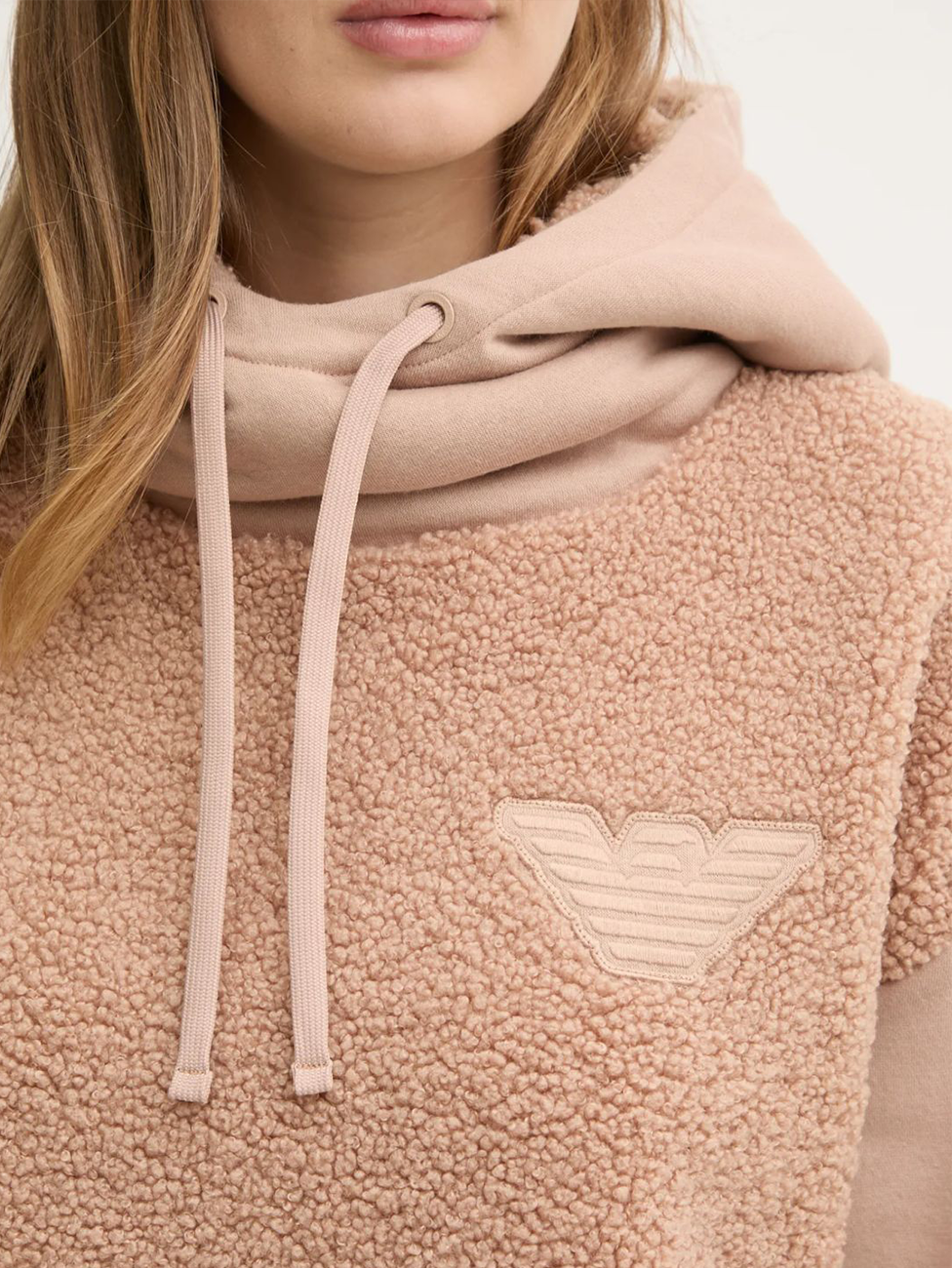 Emporio Armani Plush Effect Sweatshirt