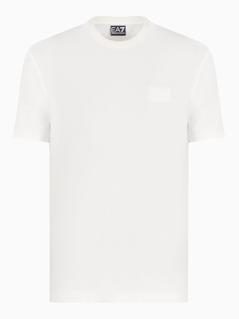 EA7 Lux Identity Modal-blend Piqué T-shirt