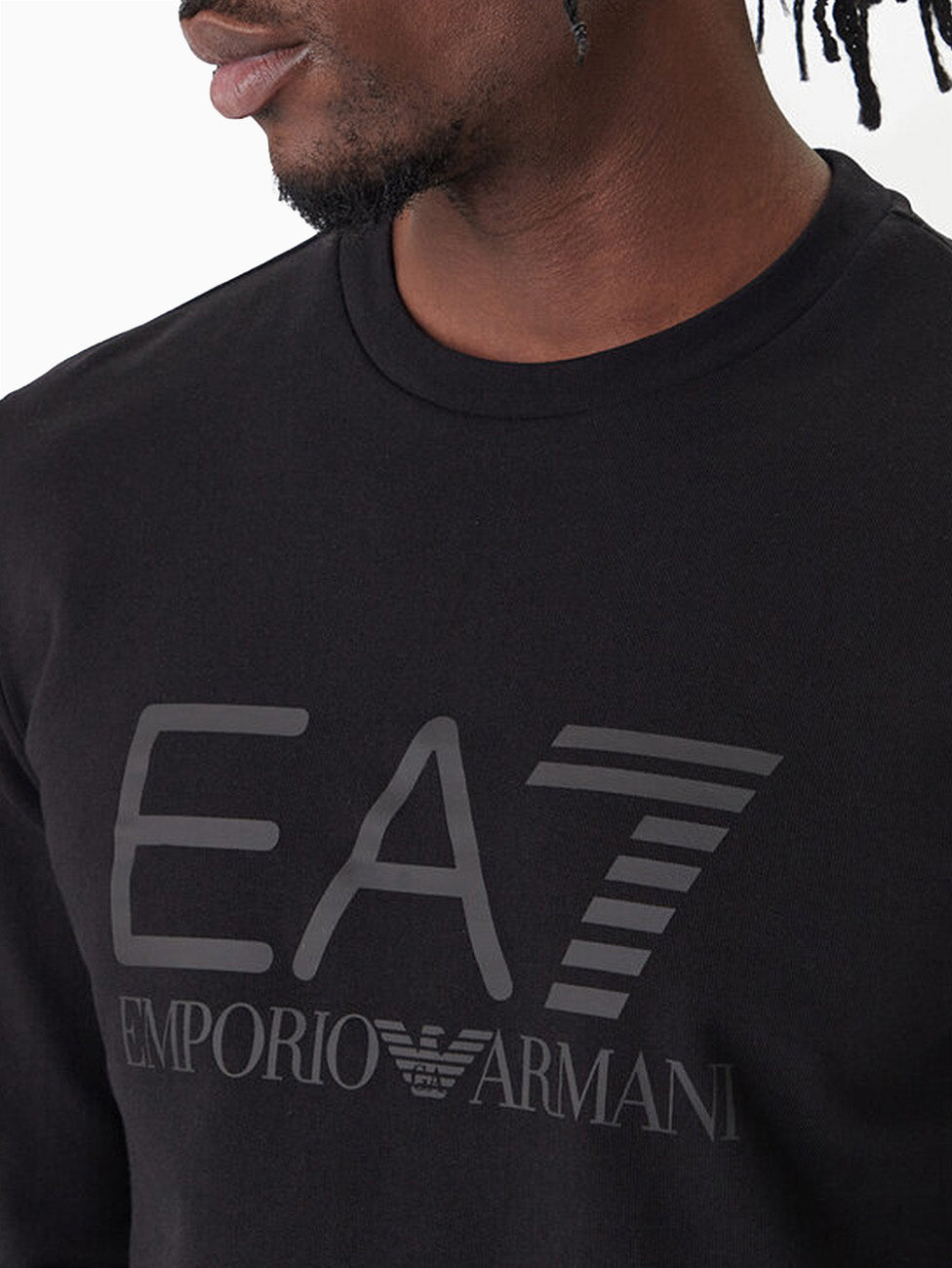 EA7 Core Identity Crew-Neck Sweatshirt