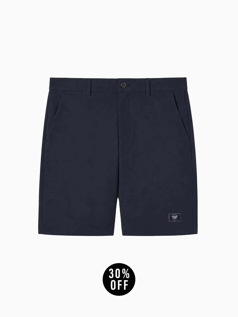 Emporio Armani Satin Label Cotton Shorts