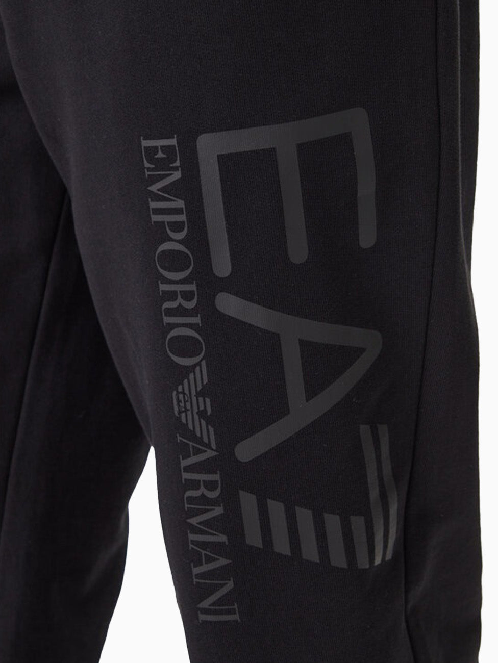 EA7 Logo-Tape Cotton Joggers