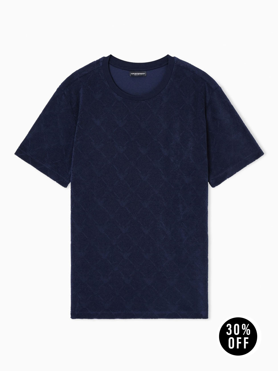 Emporio Armani Sponge Crew Neck T-Shirt