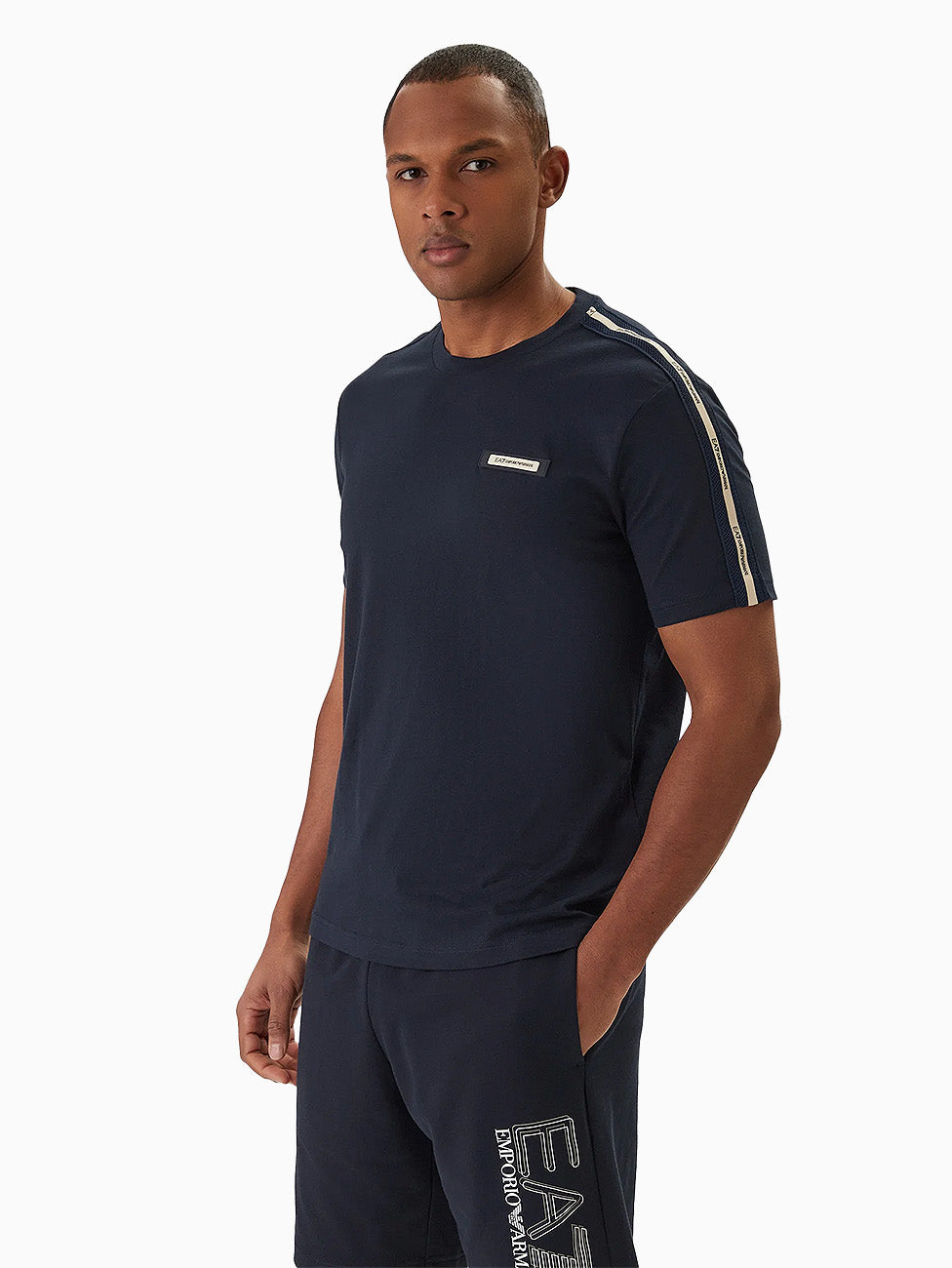 EA7 Logo Series Crew-neck T-shirt