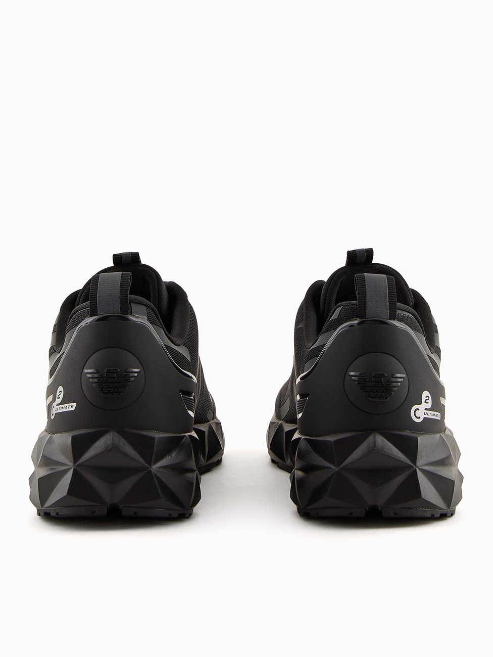 EA7 Triple Black Ultimate C2 Combat Sneakers
