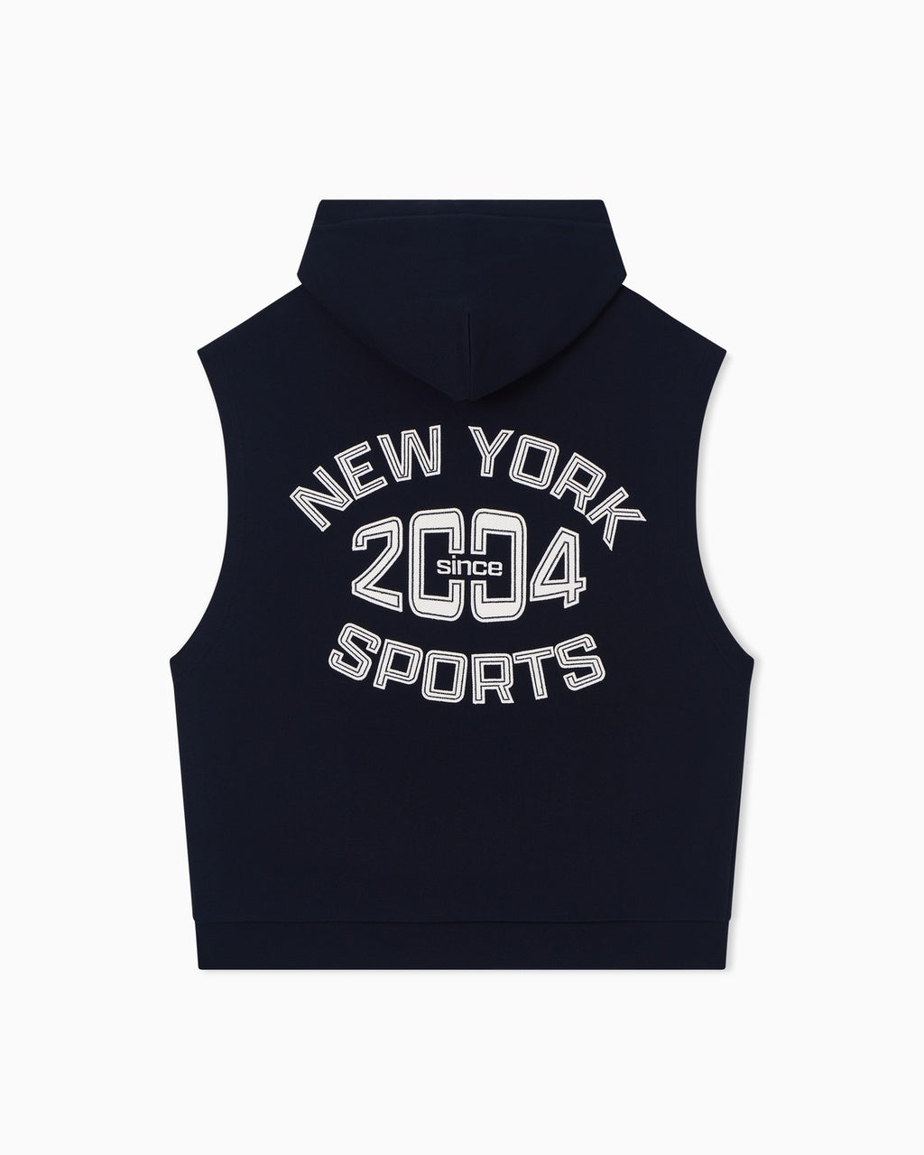 EA7 Logo Series Sleeveless Hoodie