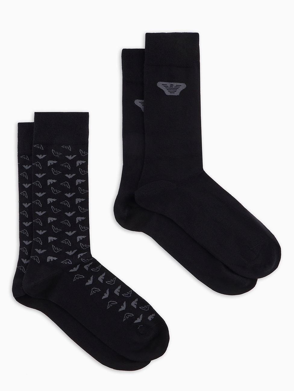 Emporio Armani Op-Art Men's Socks (Pack of 2)