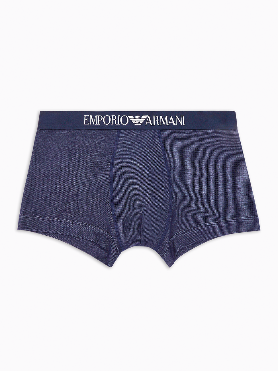 Emporio Armani Indigo Jacquard Boxer Briefs
