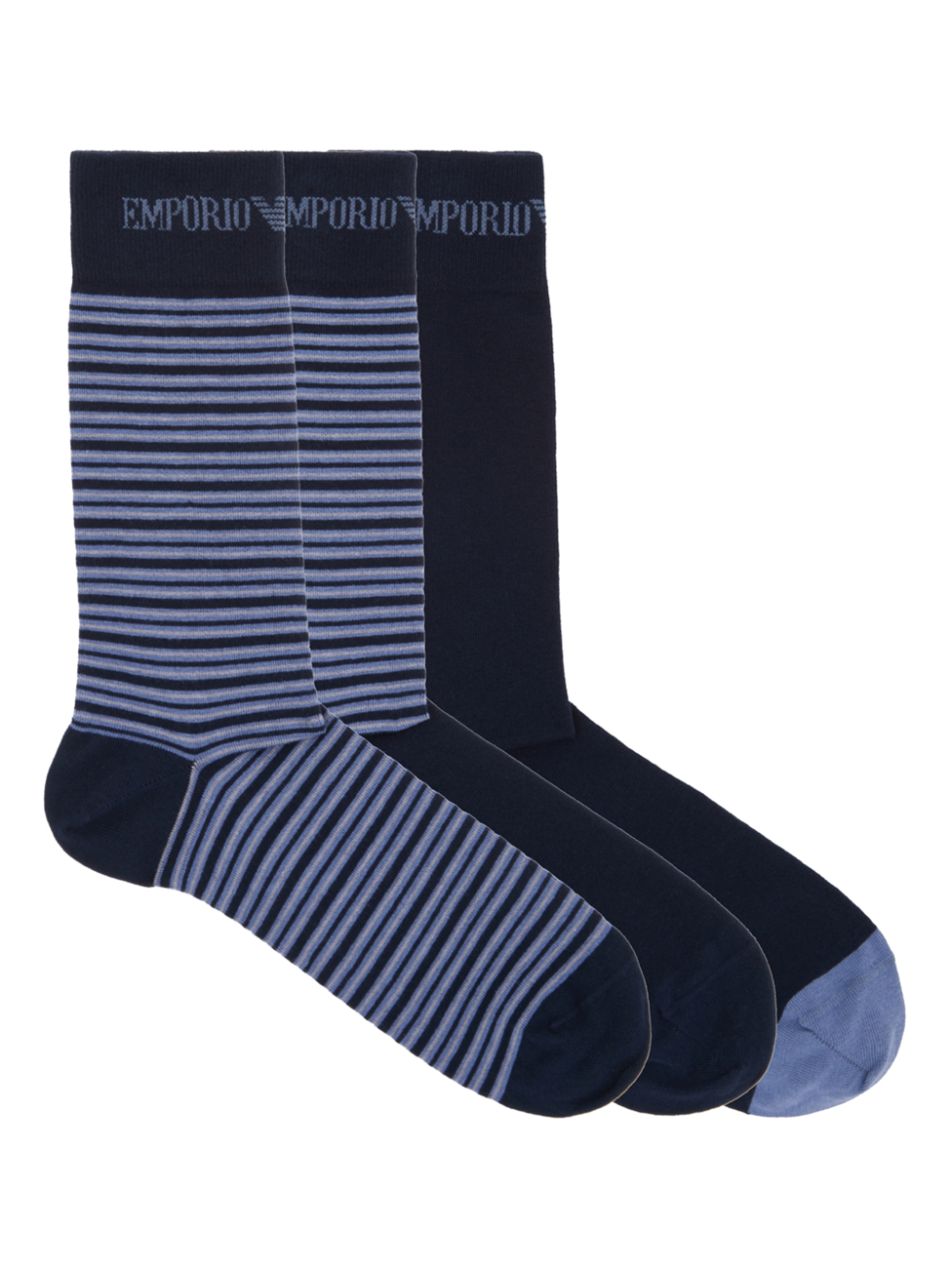 Emporio Armani Crew Men's Socks (Pack of 3)