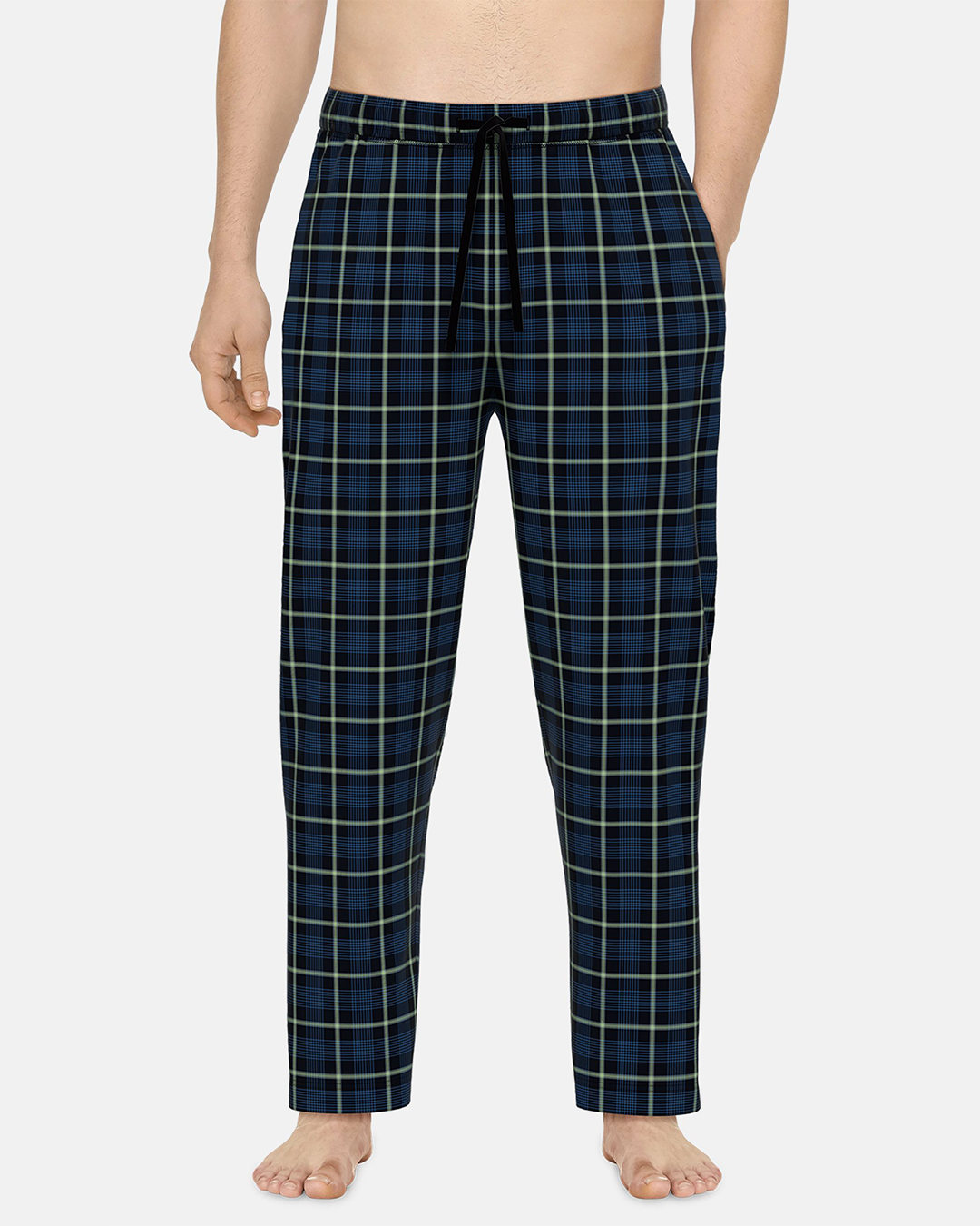 Ceceba Navy Checkered Pyjama Pants
