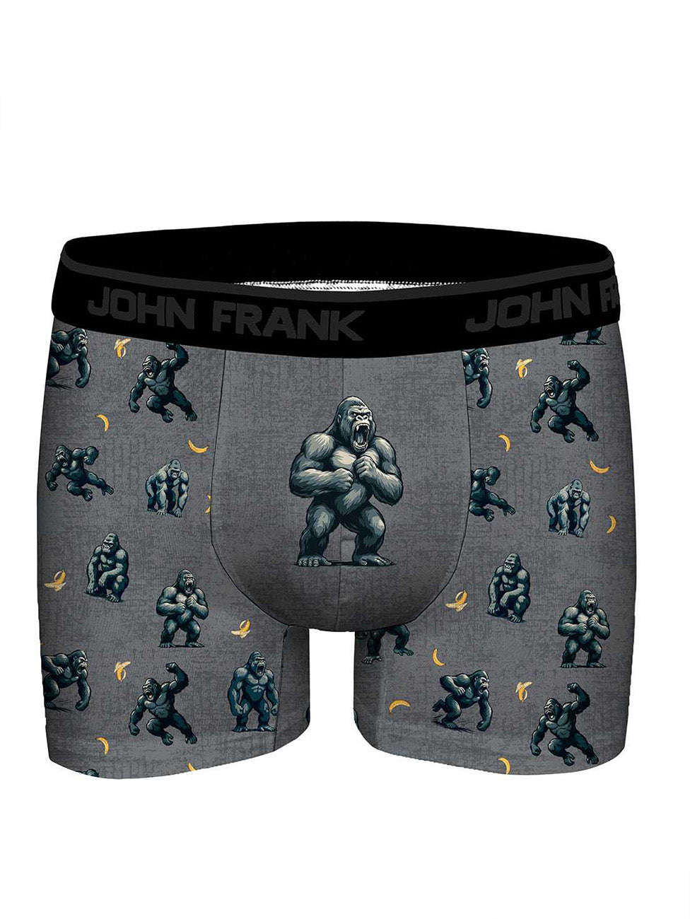 John Frank Gorilla World Front Printed Boxer