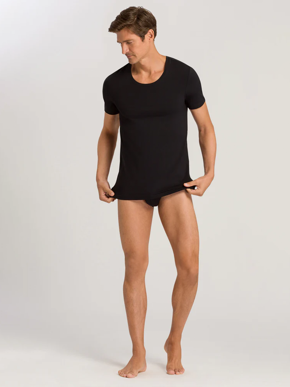 HANRO Superior Short Sleeve Men Shirt