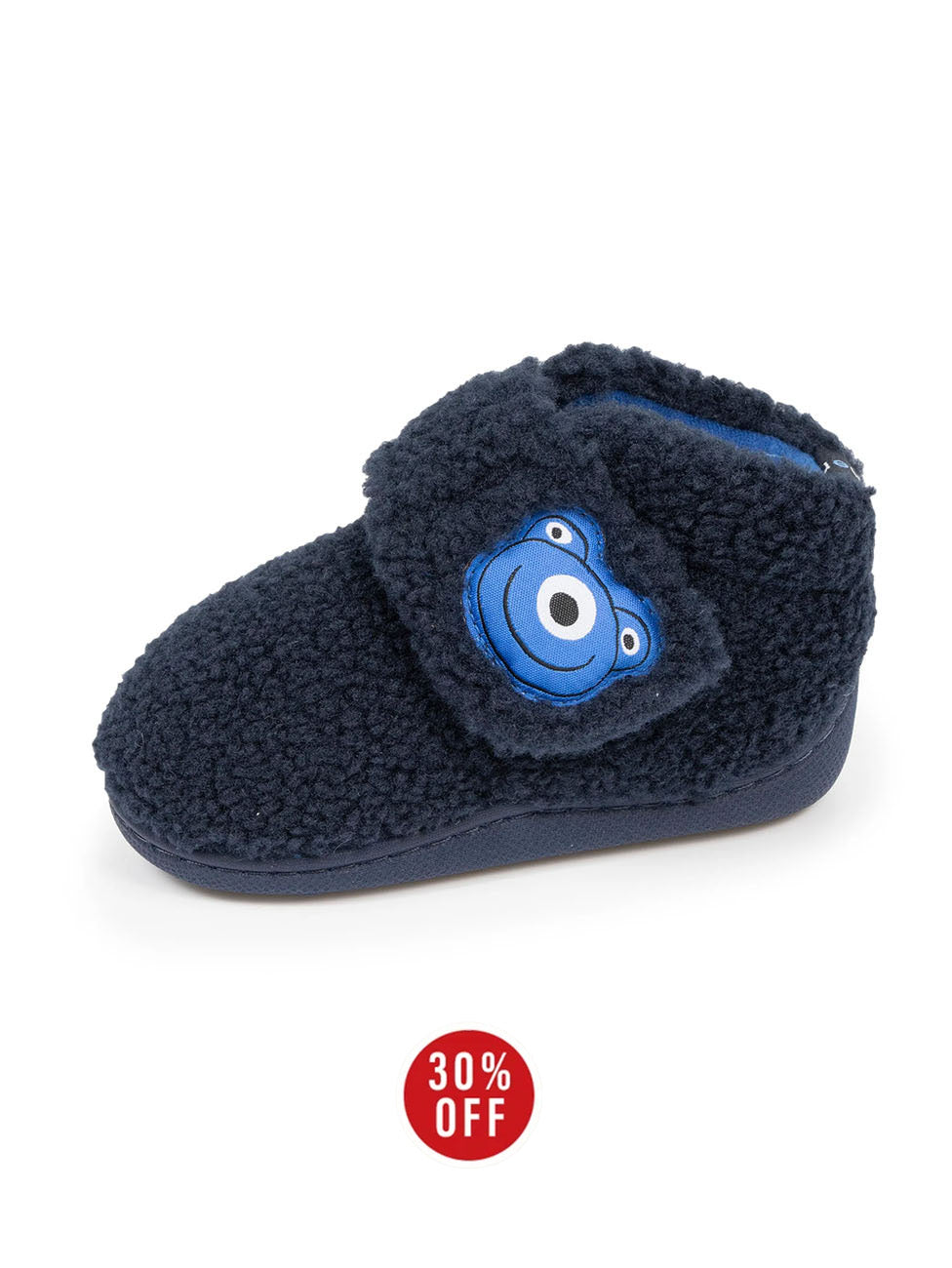 Isotoner Baby Marine Monster Velcro Booties