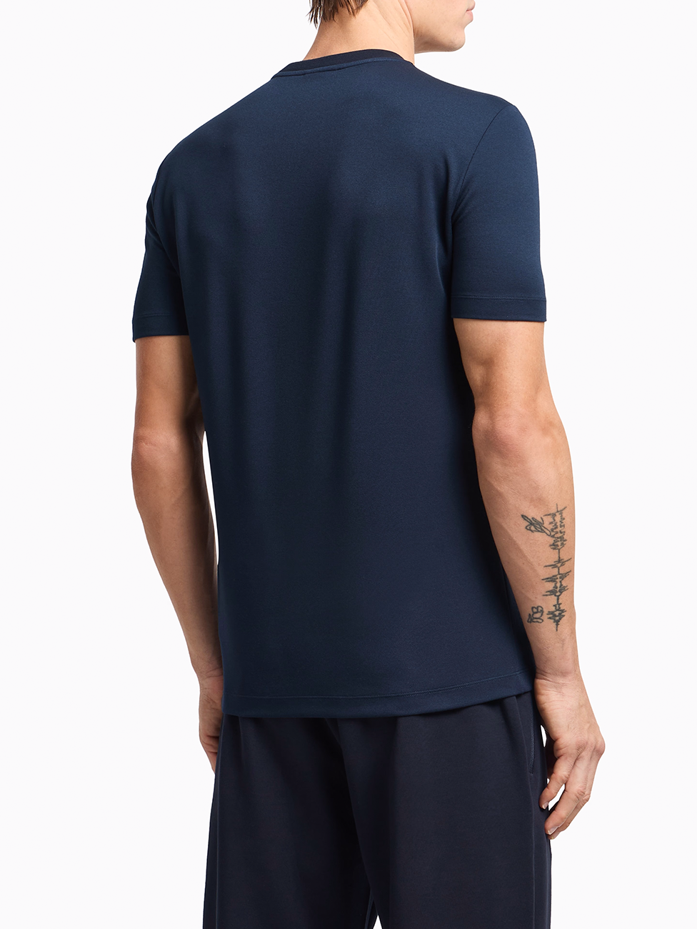 EA7 Lux Identity Modal-blend Jersey T-shirt