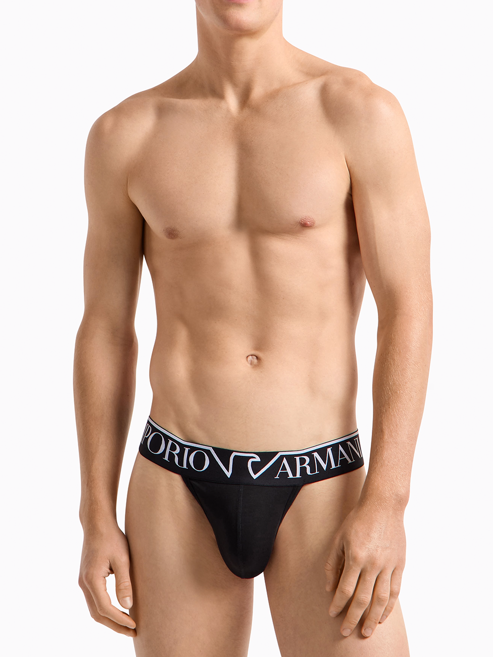 Emporio Armani Organic-Cotton Jockstrap