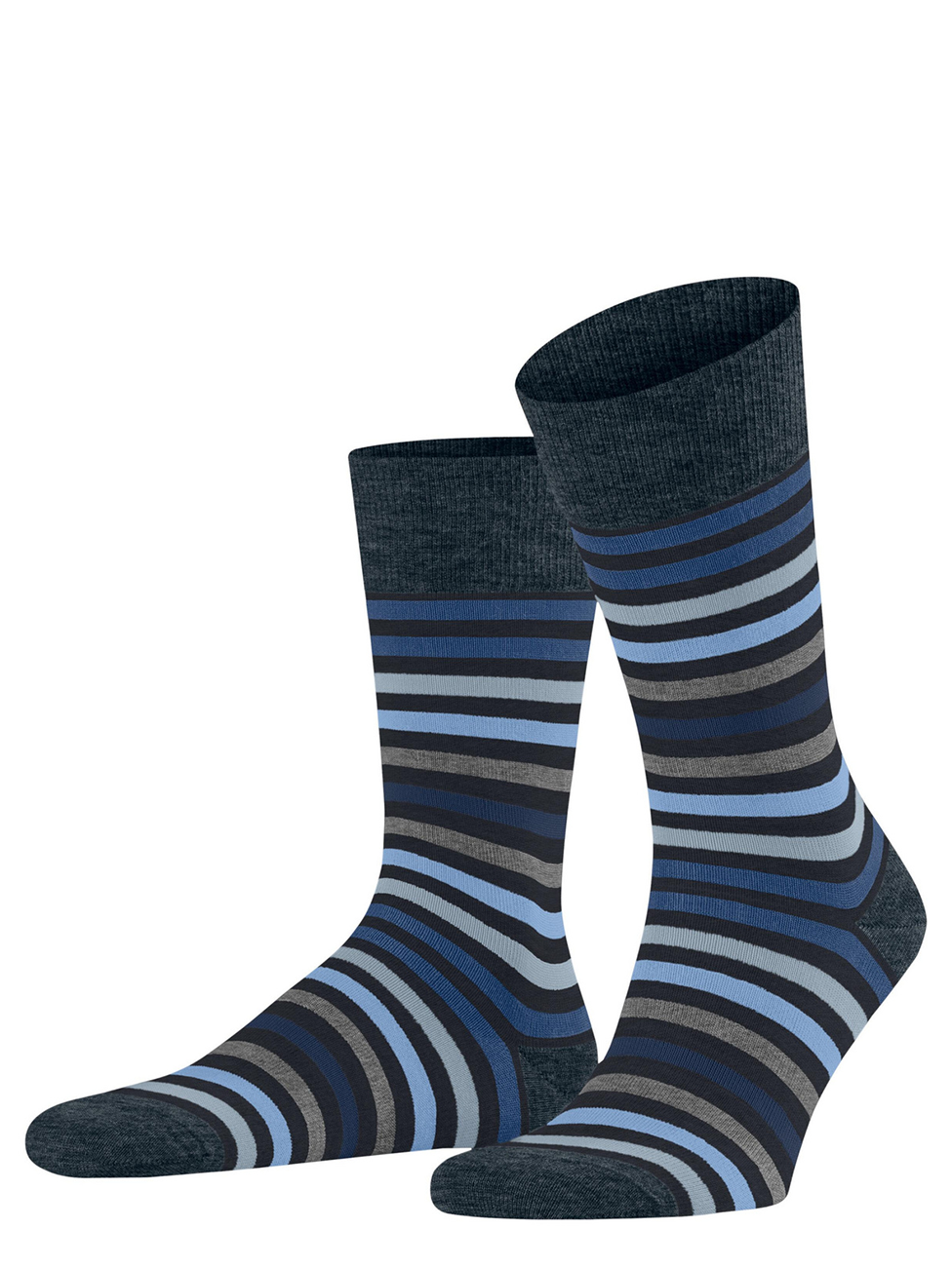 FALKE Tinted Stripe Wool Men Socks