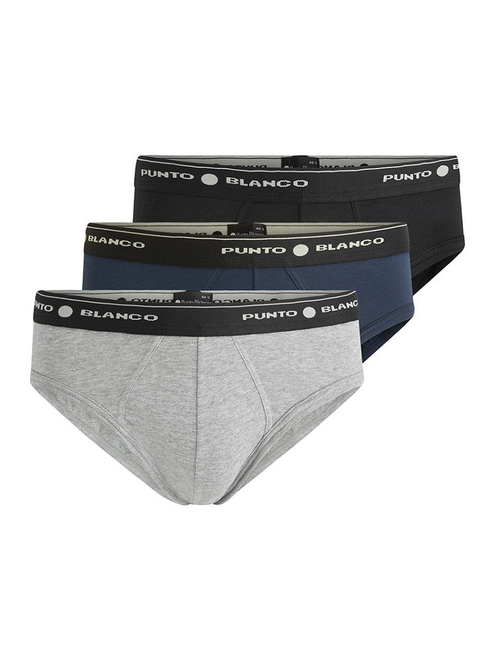 Punto Blanco Triplo Slip Basix Briefs (Pack of 3)