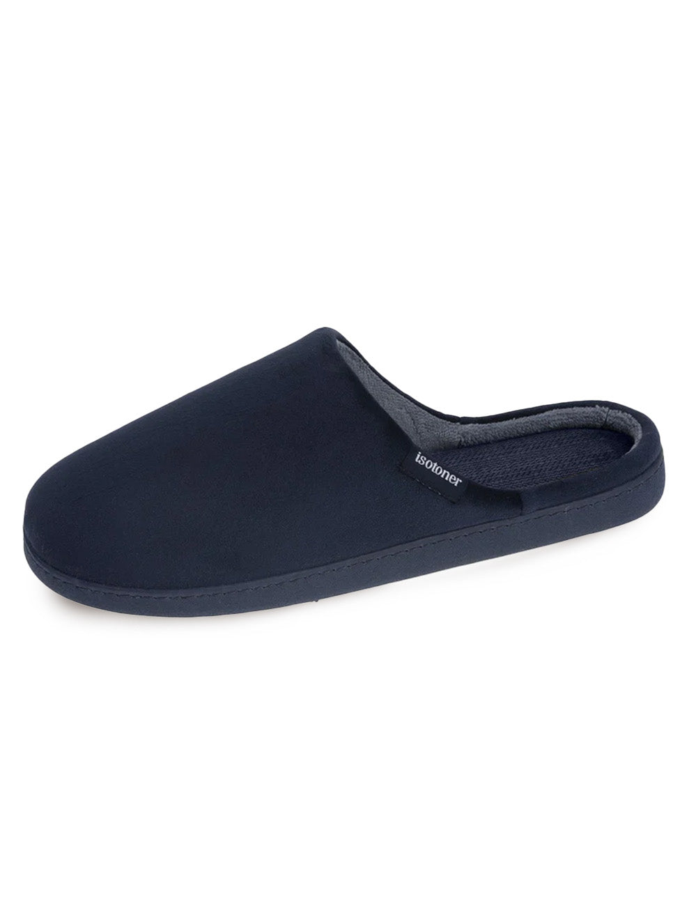 Isotoner Ergonomic Navy Slippers