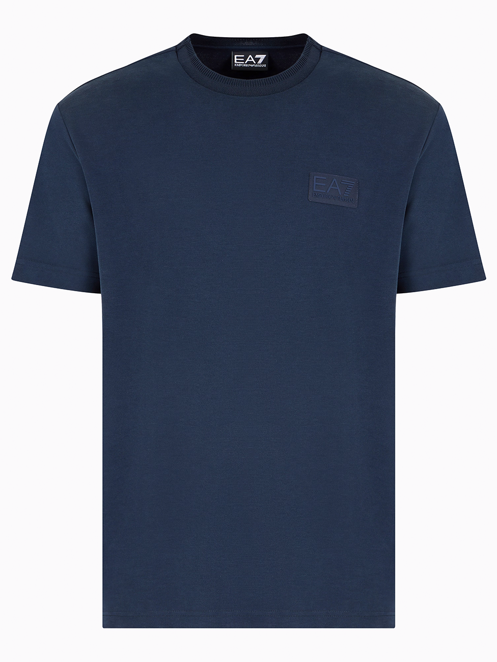EA7 Lux Identity Modal-blend Piqué T-shirt